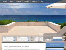 Tablet Screenshot of nice-avenue.com